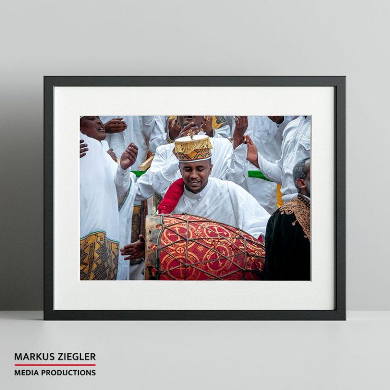 Ethiopian Drummer © Markus Ziegler MEdia Productions