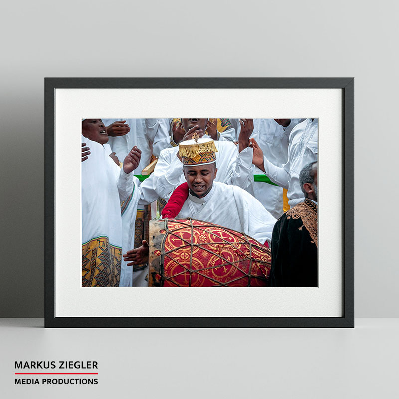 Ethiopian Drummer © Markus Ziegler MEdia Productions